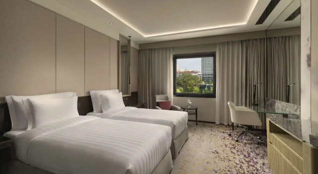 Двухместный номер Executive с видом на реку Kempinski Hotel Beijing Yansha Center