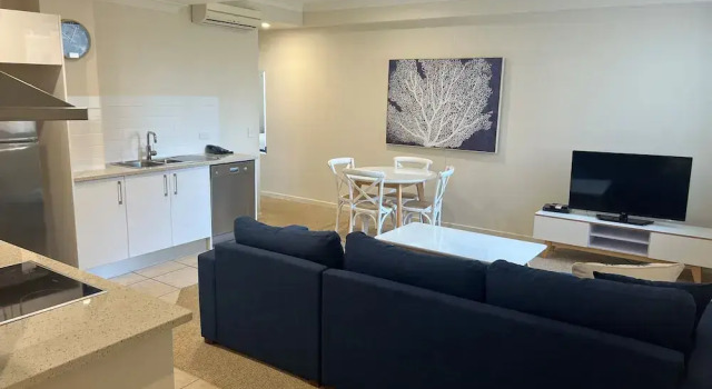 Апартаменты c 1 комнатой с балконом Macquarie Waters Boutique Apartment Hotel