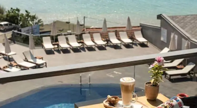 Семейный номер Standard с балконом и с видом на море Kilya Hotel