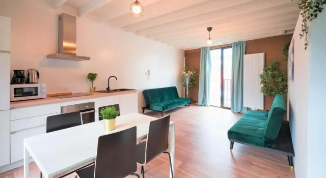 Апартаменты The Industrial Apartments 2BBK NS internet