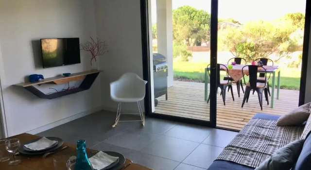 Appartement Vue jardin Résidence U Rapalinu