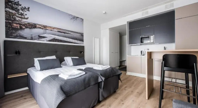 Двухместный номер Business Forenom Aparthotel Kempele