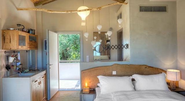 Двухместный полулюкс Mazaraki Guesthouse