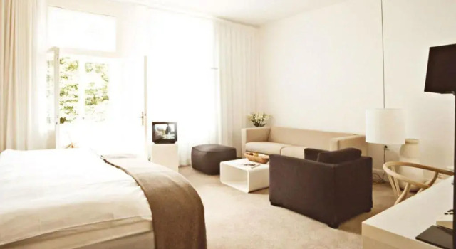 Двухместный номер Deluxe с балконом Hotel Haus Norderney