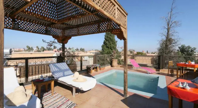 Riad BB Marrakech, Забронировать Отель «постель и завтрак» Отели Марракеш-Тенсифт-Эль-Хауз с завтраком, Завтраки
