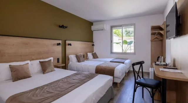 Семейный люкс The Originals City, Hôtel Azur, Fos-sur-Mer