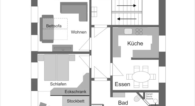Апартаменты Comfort Ferienwohnungen im Fürstenland