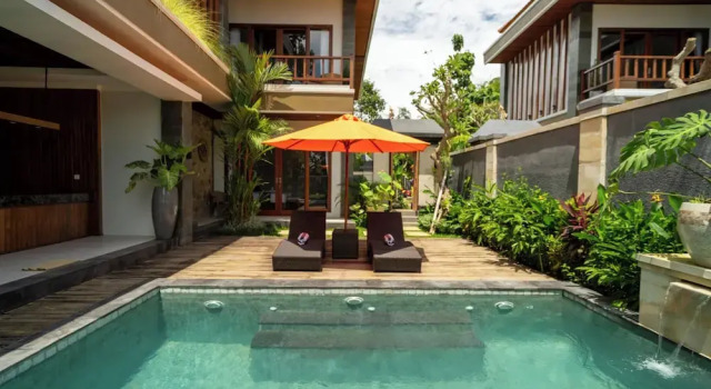Villa Viandra, Rezervovat Vila Hotely v Bali se snídaní, Snídaně