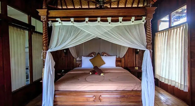 Двухместный номер Superior с балконом Ganesha Ubud Inn