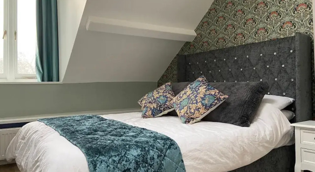 Deluxe dobbelt værelse med haveudsigt Croydon Hall