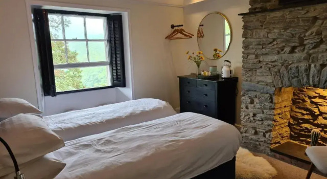 Двухместный номер Standard Devils Falls at the Luxury Hafod Hotel Aberystwyth