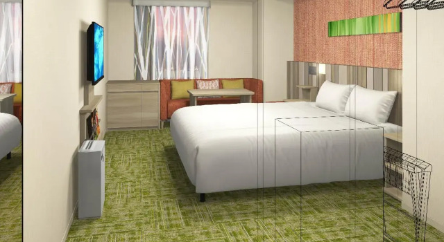 Двухместный номер Deluxe Tabino Hotel lit Matsumoto Milky white Onsen