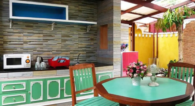 Бунгало Deluxe с балконом Forest Bungalows & Mamas Restaurant