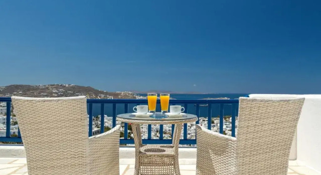 Двухместный номер Standard с видом на море Hotel Alkyon
