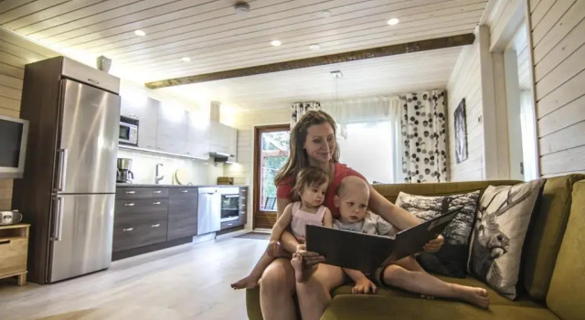 Апартаменты с 3 комнатами Vuokatinmaa Holiday Apartments