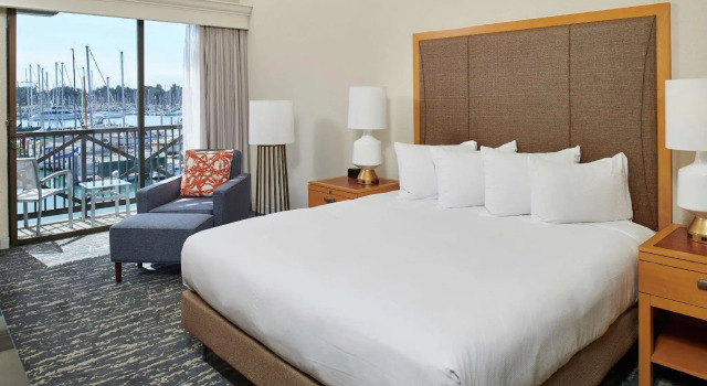 Двухместный номер Standard с видом на гавань DoubleTree by Hilton Hotel Berkeley Marina
