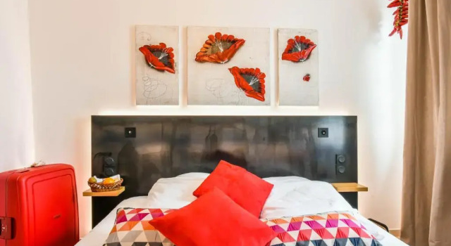 Номер Superior Logis Hôtel Mendi Alde