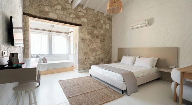 Трёхместный номер Deluxe с видом на город Palm Alaçatı Boutique Hotel