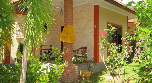 Двухместное бунгало Deluxe с видом на сад Amed Harmony Bungalows And Villas
