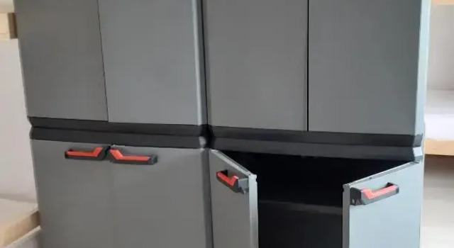 Кровать в общем номере Albergue La Costana