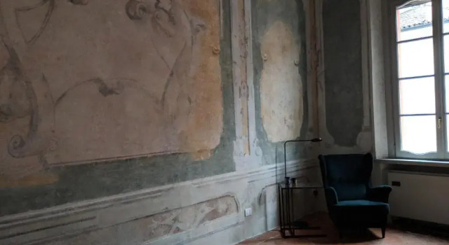 Апартаменты Appartamento affrescato 180mq in palazzo del 600 a Mantova