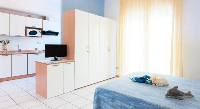 Студия с балконом Welcome Residence per famiglie
