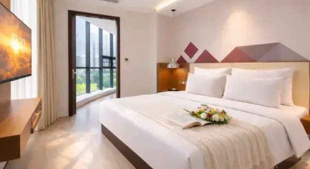 Люкс Borryue Hotel (Wuhan Houhu Avenue)