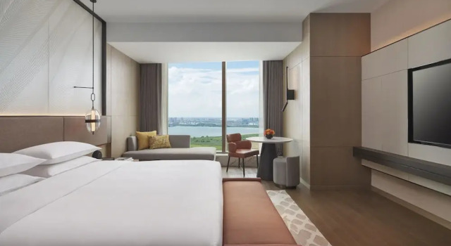 Двухместный номер с клубным доступом с видом на озеро Hyatt Regency Changshu Kuncheng Lake