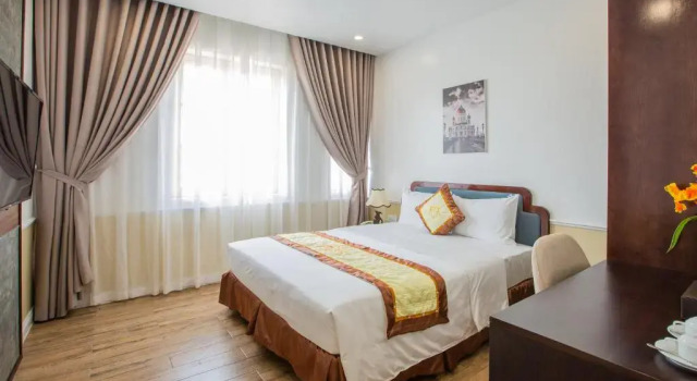 Двухместный номер Deluxe с балконом Harry Phu Quoc Hotel 1