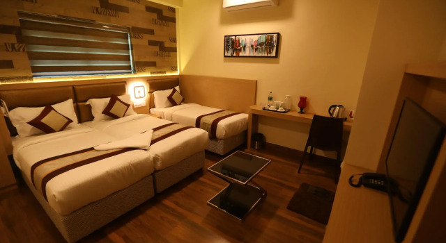 Трёхместный номер Deluxe Nestlay Rooms Vanagaram