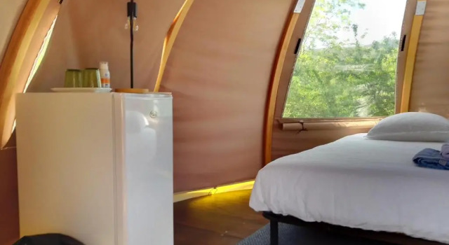 Les O de Privas 1 unique Tente Wigwam avec sa piscine privative xxx SPA avec supplement xxx, Забронировать Курортный отель Отели Прива с парковкой, Парковка