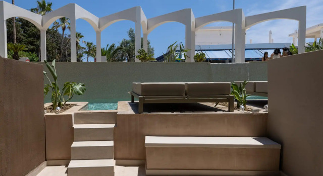 Номер Standard Цокольный этаж Kolymbia Bay Art Boutique Hotel