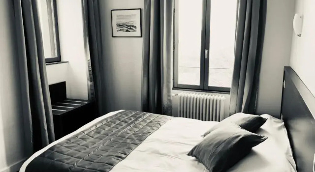 Двухместный номер Standard Logis Hôtel-Restaurant Au Vieux Morvan, au cœur de la Bourgogne, Piscine & Spa, Hôtel Climatisé
