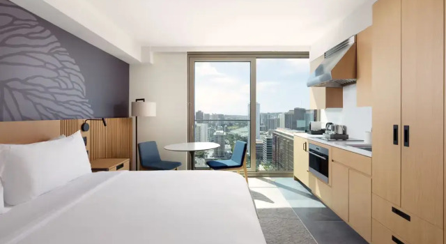 Двухместный номер Standard с частичным видом на океан Renaissance Honolulu Hotel & Spa