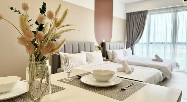 Студия Deluxe Bell Suites Moka