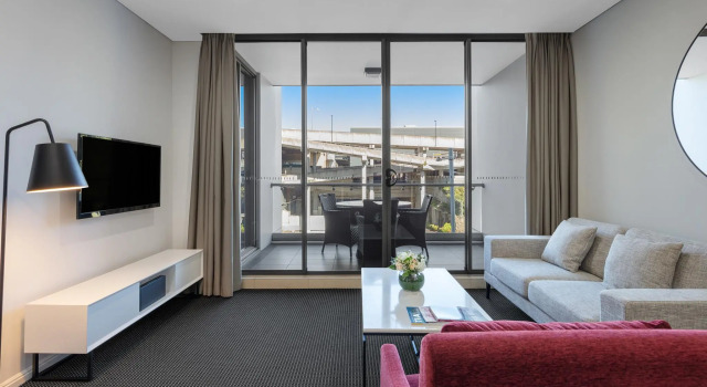 Люкс c 1 комнатой Meriton Suites North Ryde