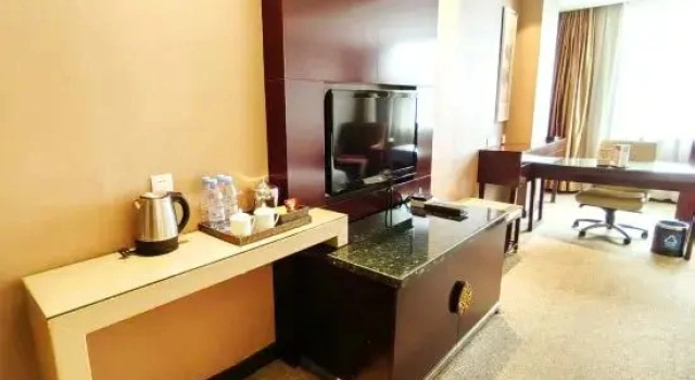 Номер Deluxe с видом на город Grand Soluxe International Hotel Xi'an