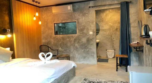 Номер Standard с видом на бассейн Ongsa House