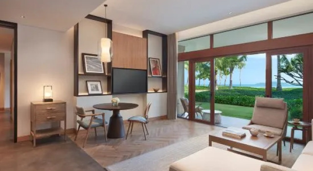 Люкс с 2 комнатами с красивым видом из окна Grand Hyatt Shenzhou Peninsula