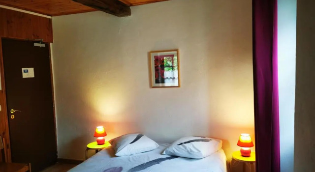 Двухместный номер Standard с видом на горы Gîte d'Etape Auberge de l'Ardoisière