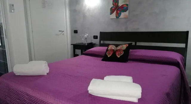 Standard- firedobbelt værelse med haveudsigt B&B Villa Molinari