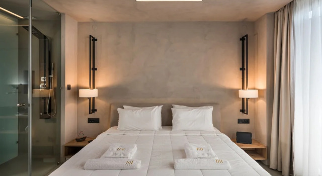 Двухместный номер Standard с балконом Icarus Hotel