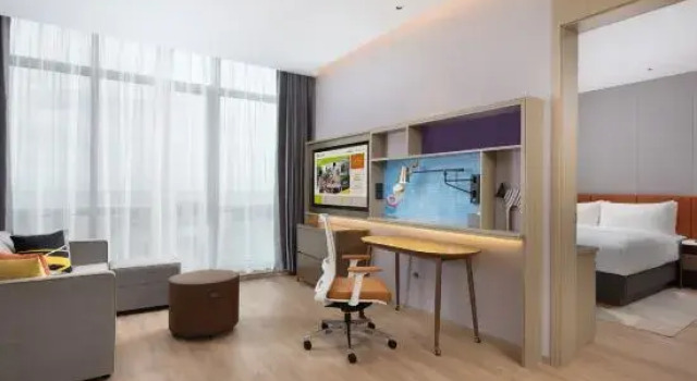 Люкс c 1 комнатой Home2 Suite by Hilton Taiyuan Yingze Street