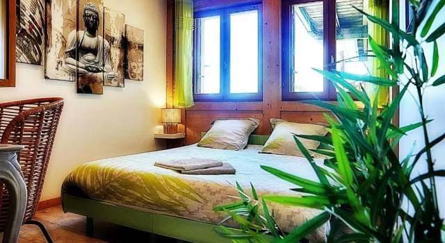 Двухместный номер Standard с видом на горы Lodge La Tuvière