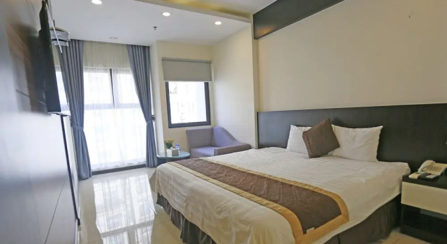 Номер Deluxe с видом на город K Business 2 Hotel My Dinh