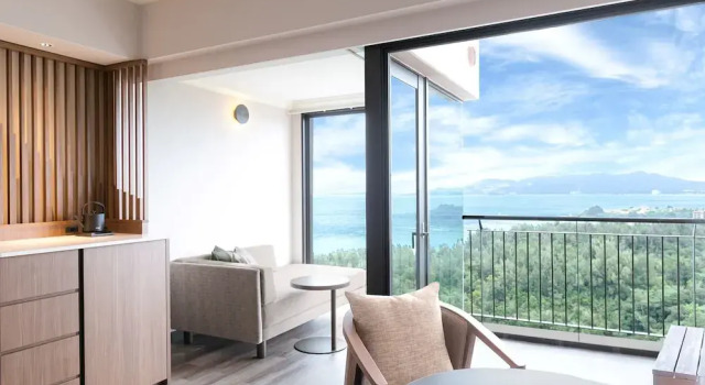 Клубный номер Standard с видом на океан Oriental Hotel Okinawa Resort & Spa