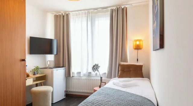 Одноместный номер Standard с видом на сад BadHotel Noordwijk