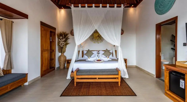 Kori Sebatu Villa by Dhananjaya Hospitality, Rezervovat Vila Chaty v Bali, Chalupa