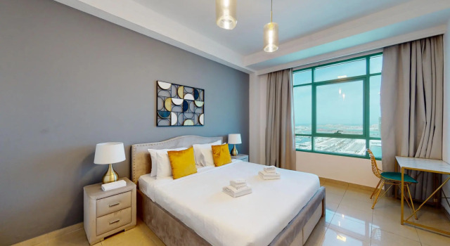 Dubai Marina - Marina Crown 2309, Забронировать Отель Дубай-Марина , рядом с Jumeirah Palm Tram Station