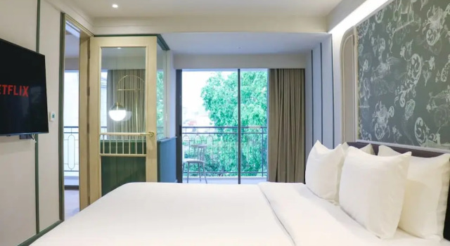 Двухместный люкс Quarter  Premier c 1 комнатой The Quarter Chaophraya by UHG - Riverfront Hotel, Walk to ICONSIAM